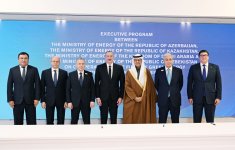 Azerbaijan's Baku hosts trilateral meeting of President Ilham Aliyev, President Kassym-Jomart Tokayev, and President Shavkat Mirziyoyev (PHOTO)