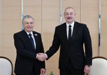 President Ilham Aliyev and President Shavkat Mirziyoyev join opening ceremony of sewing factory in Khankendi via video link (PHOTO)