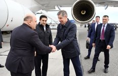 Russian PM arrives in Azerbaijan for COP29 participation (PHOTO)