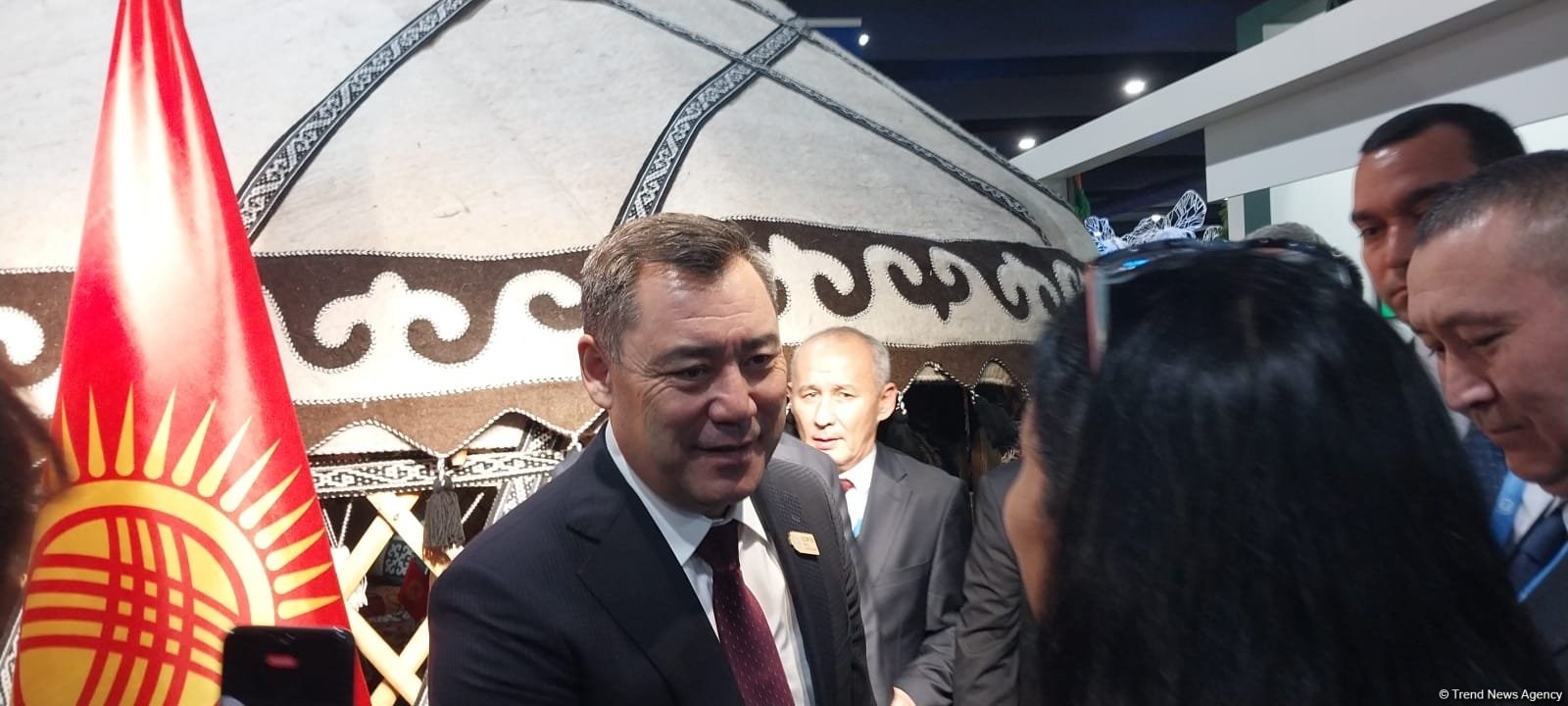 President of Kyrgyzstan attends national pavilion at COP29 in Azerbaijan (PHOTO)