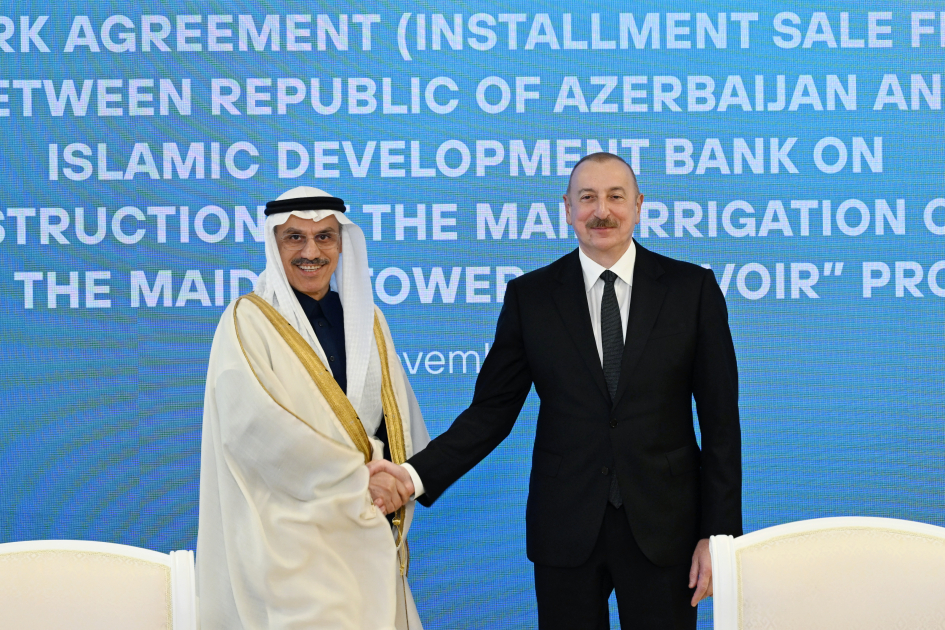 President Ilham Aliyev meets with President of Islamic Development Bank (PHOTO/VIDEO)