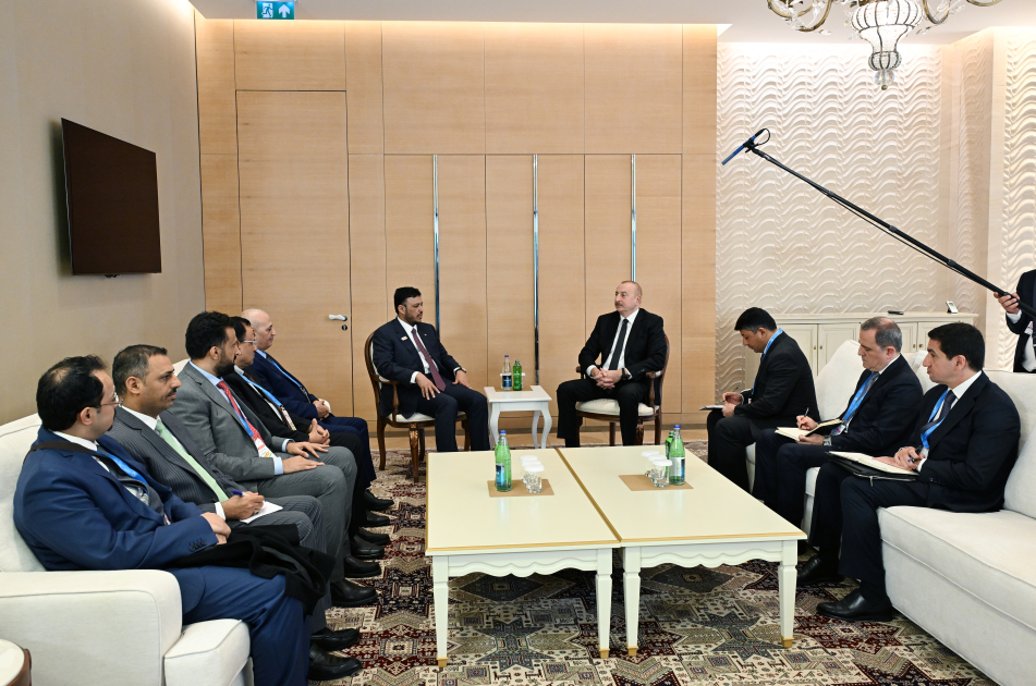 President Ilham Aliyev meets with Yemen's Vice President (PHOTO/VIDEO)