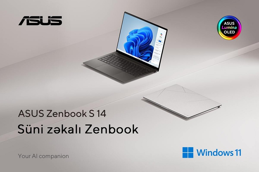 Kompaktlıq, güc, innovasiya: niyə ASUS Zenbook S14 mükəmməl seçimdir – İCMAL – FOTO