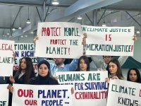 COP 29 hosts protest rally against intolerance towards migrants in Europe (PHOTO/VIDEO)