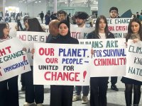 COP 29 hosts protest rally against intolerance towards migrants in Europe (PHOTO/VIDEO)