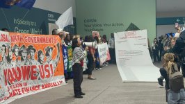 Azerbaijan's Baku hosts rally demanding fair formation of climate finance within COP29 (PHOTO/VIDEO)