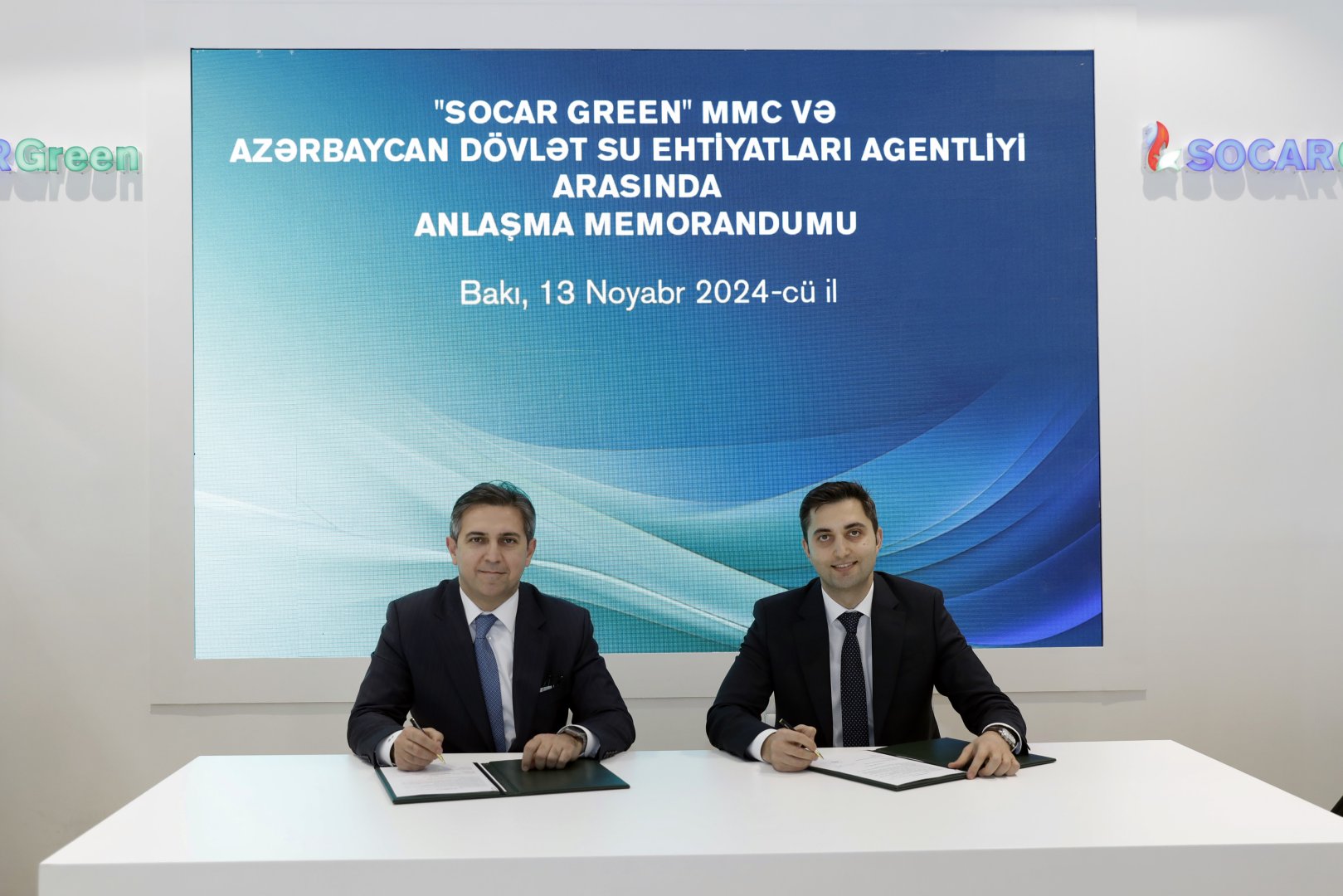 ADSEA və SOCAR Green arasında Anlaşma memorandumu imzalanıb (FOTO)