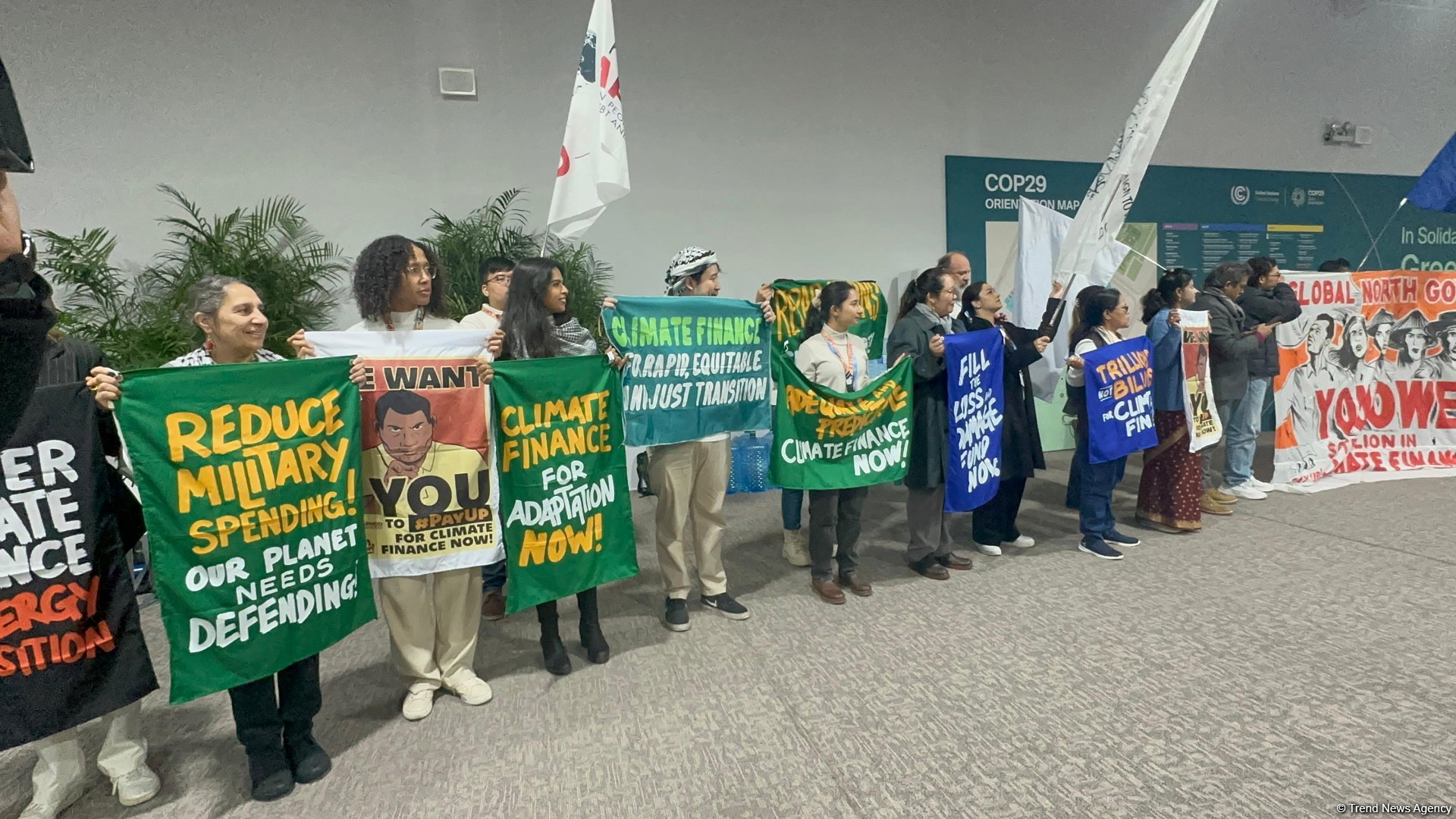 Azerbaijan's Baku hosts rally demanding fair formation of climate finance within COP29 (PHOTO/VIDEO)