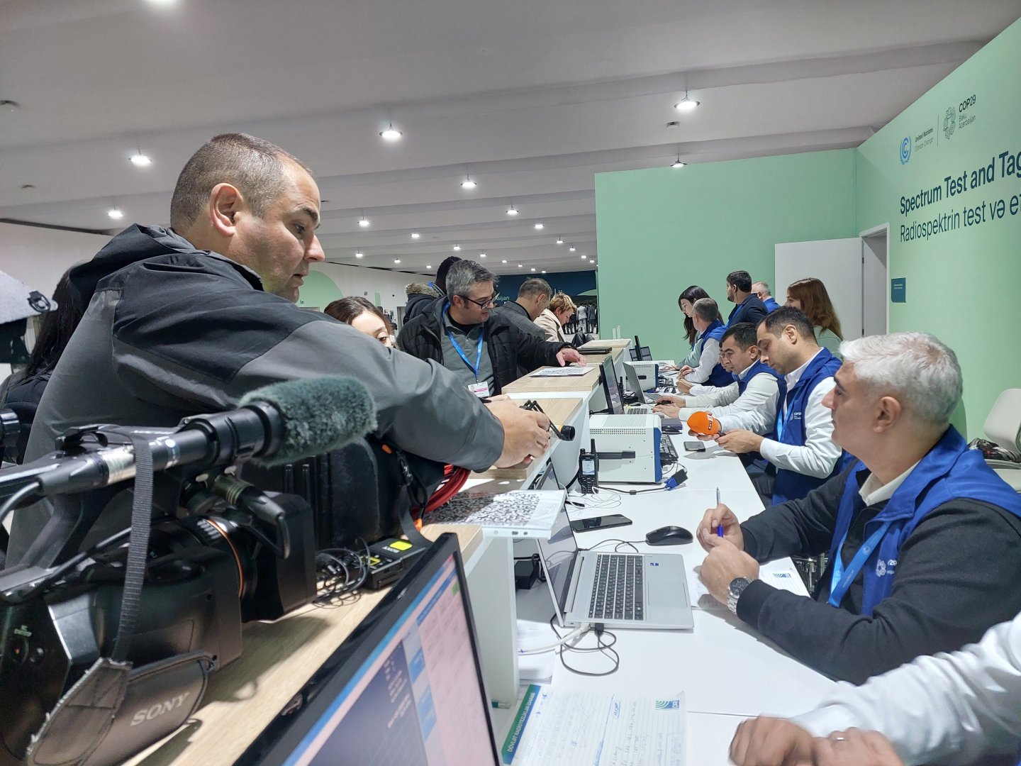 COP29 çərçivəsində tezliklərdən istifadə və radiomonitorinq tədbirləri keçirilir (FOTO)