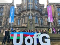 Şotlandiyanın “Arthur’s Seat” zirvəsində Azərbaycan bayrağı dalğalandırılıb (FOTO)