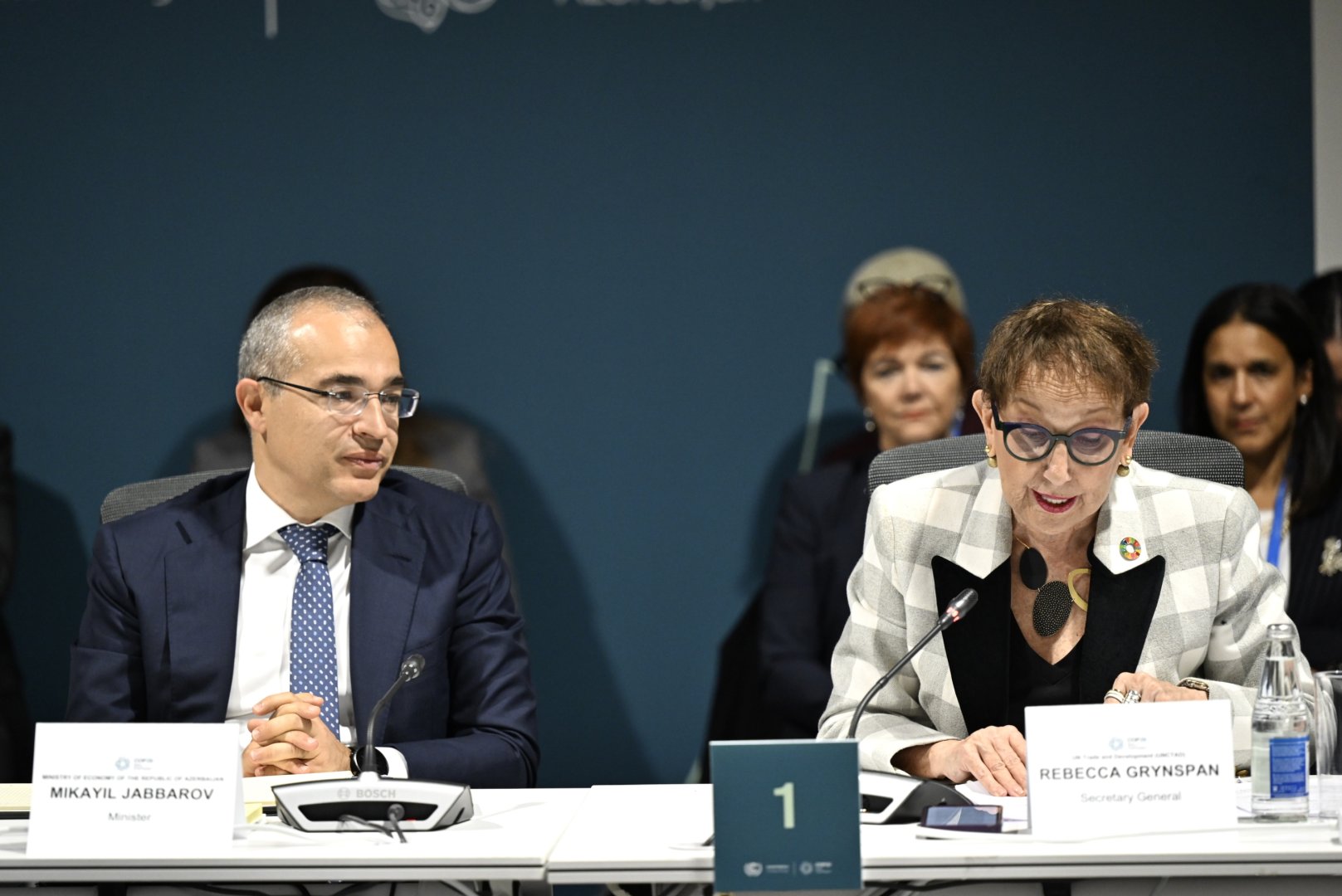 COP29-da İqlim Maliyyəsi, Sərmayə və Ticarət üzrə Bakı Təşəbbüsü Dialoquna start verilib (FOTO)