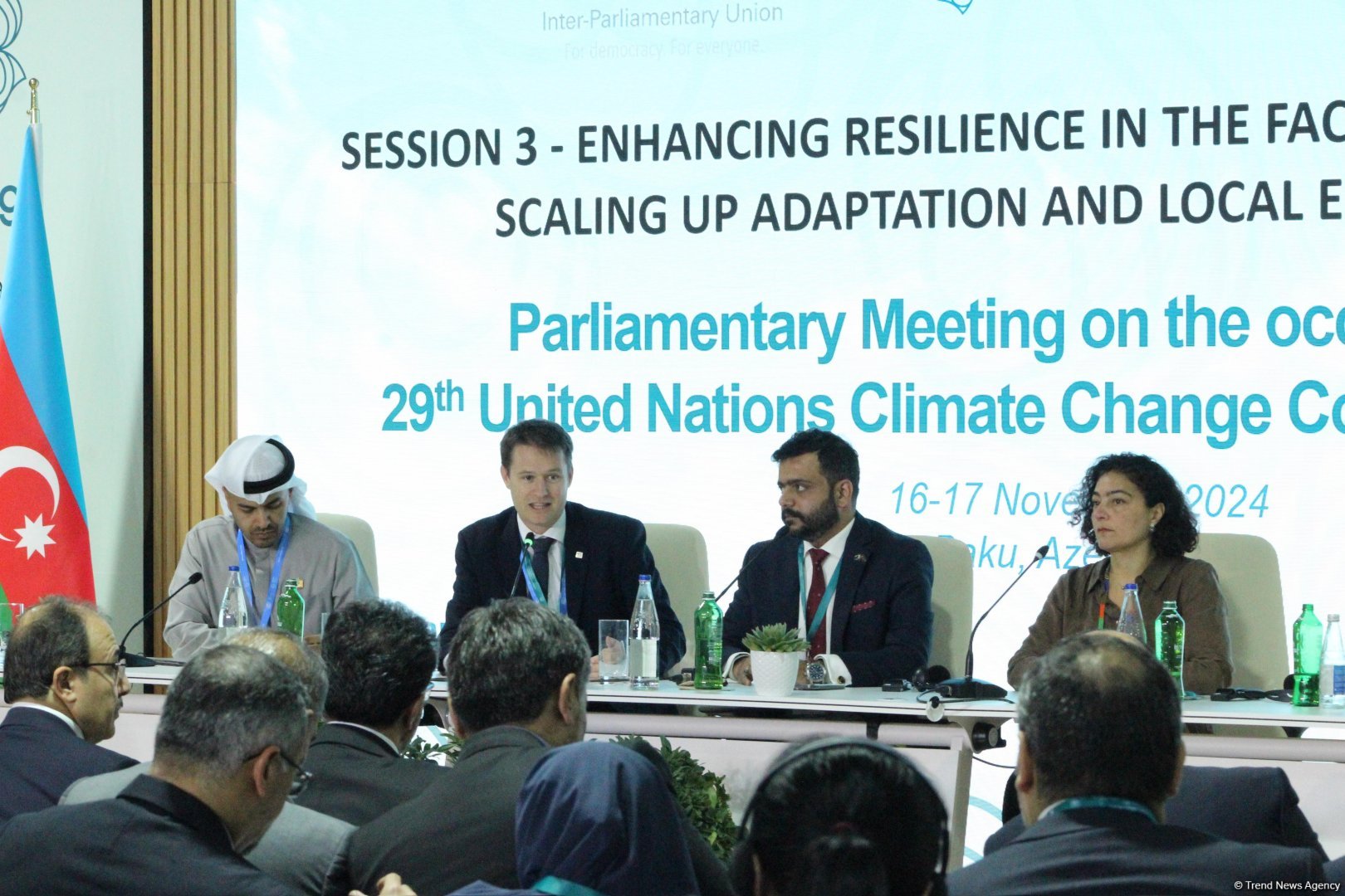 COP29-da Parlament Görüşü çərçivəsində iqlim dəyişikliyi qarşısında davamlılığın artırılması üzrə sessiya keçirilib (FOTO) (ƏLAVƏ EDİLİB)