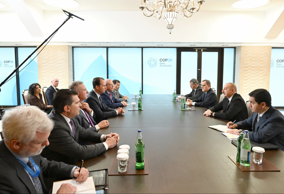 President Ilham Aliyev receives delegation led by U.S. House of Representatives member