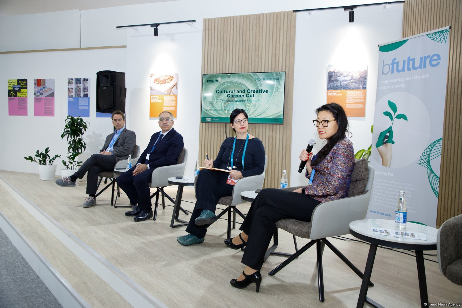 COP29 hosts "Culture and Creative Carbon Cut: The International Scenario" forum (PHOTO)