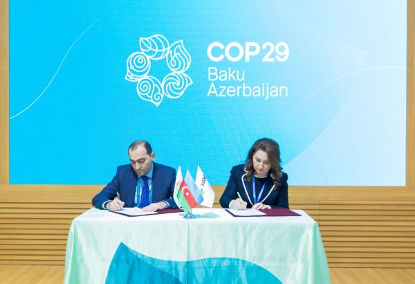 Azerbaijani Clean Energy Jabrayil, Baku Steel Company ink memorandum on renewables (PHOTO)