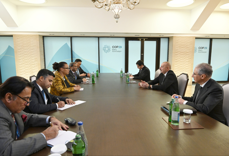 President Ilham Aliyev meets with Secretary-General of Commonwealth