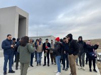 COP29 çərçivəsində xarici media nümayəndələrinə Qobustan Qaya Sənəti Mədəni Landşaftı və Qobustan Palçıq Vulkanlarında olublar (FOTO)