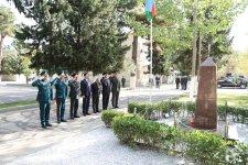 Hərbi prokuror Dövlət Sərhəd Xidmətinin hərbi qulluqçuları ilə görüşüb (FOTO)