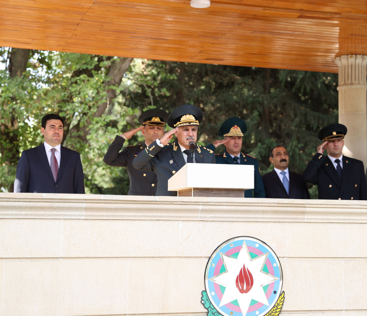 Hərbi prokuror Dövlət Sərhəd Xidmətinin hərbi qulluqçuları ilə görüşüb (FOTO)