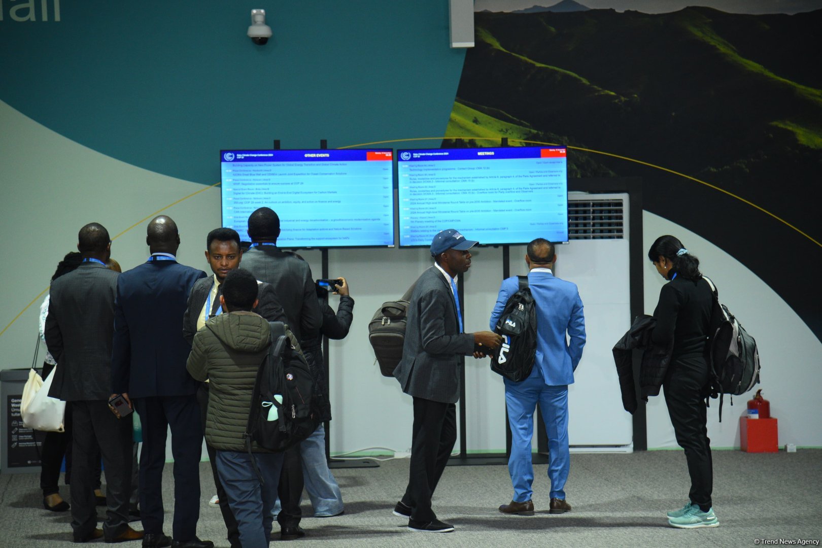 COP29-un səkkizinci günündən FOTOREPORTAJ