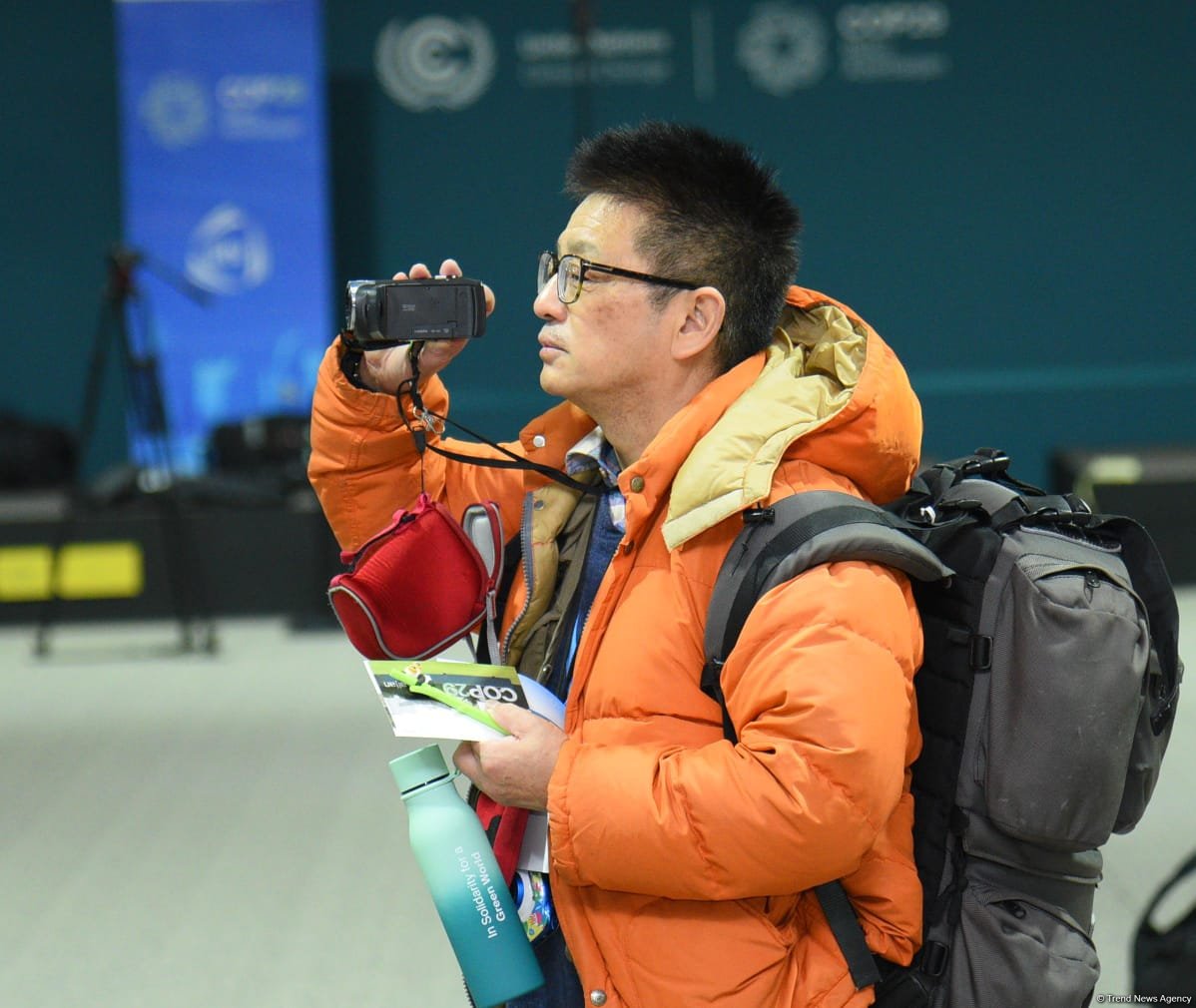 COP29-un səkkizinci günündən FOTOREPORTAJ