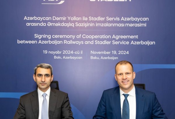 Azerbaijan Railways and Stadler Rail Group deal on setting Training and Development Center