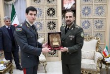 Azerbaijan and Iran go over military cooperation (PHOTO)