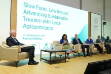 COP29-da "Slow Food" mövzusunda panel müzakirəsi keçirilib (FOTO)