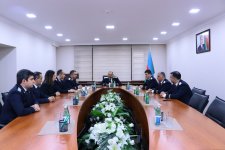 Prokurorluğun işçilərinin hakim vəzifələrinə təyin edilməsi ilə əlaqədar tədbir keçirilib (FOTO)