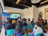 US Embassy orchestrates event to mark remarkable successes of Azerbaijani students (PHOTO)