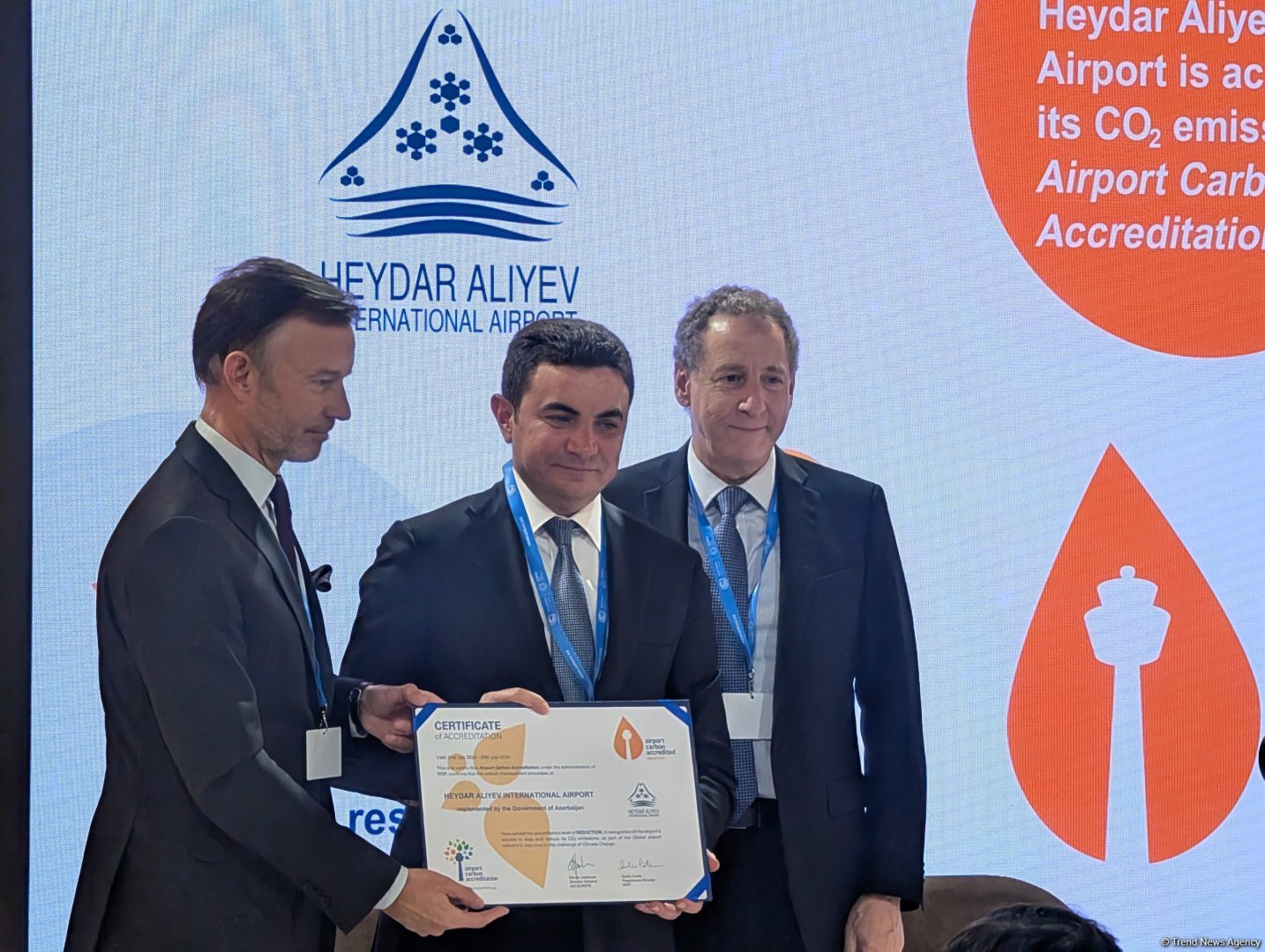 Azerbaijan's Heydar Aliyev International Airport obtains "ACI Certificate"