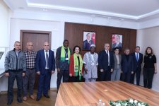 Burkina Faso nümayəndə heyəti AzMİU-nun qonağı olub (FOTO)