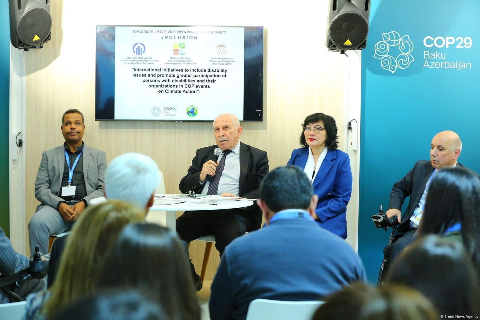 COP29-da “Yaşıl Dünya Naminə İnklüzivlik” mövzusunda yan tədbir keçirilib (FOTO)