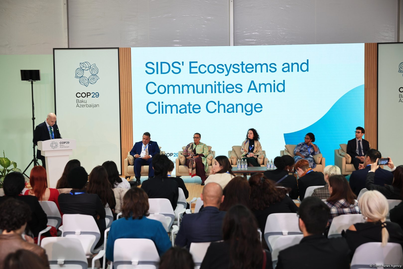 COP29 Green Zone hosts session on SIDS’ Ecosystems and Communities Amid Climate Change (PHOTO)