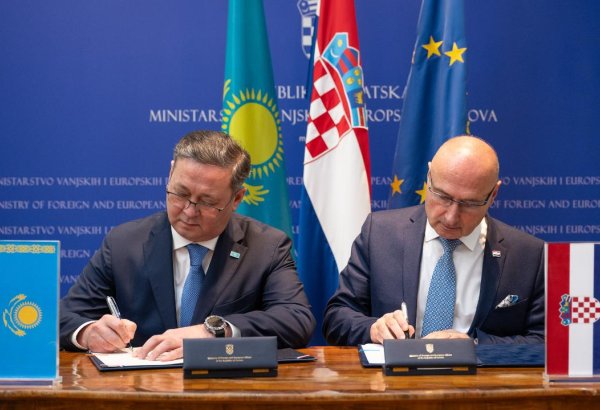 Kazakhstan, Croatia set to intensify work of Intergovernmental Commission on Trade, Economic Cooperation