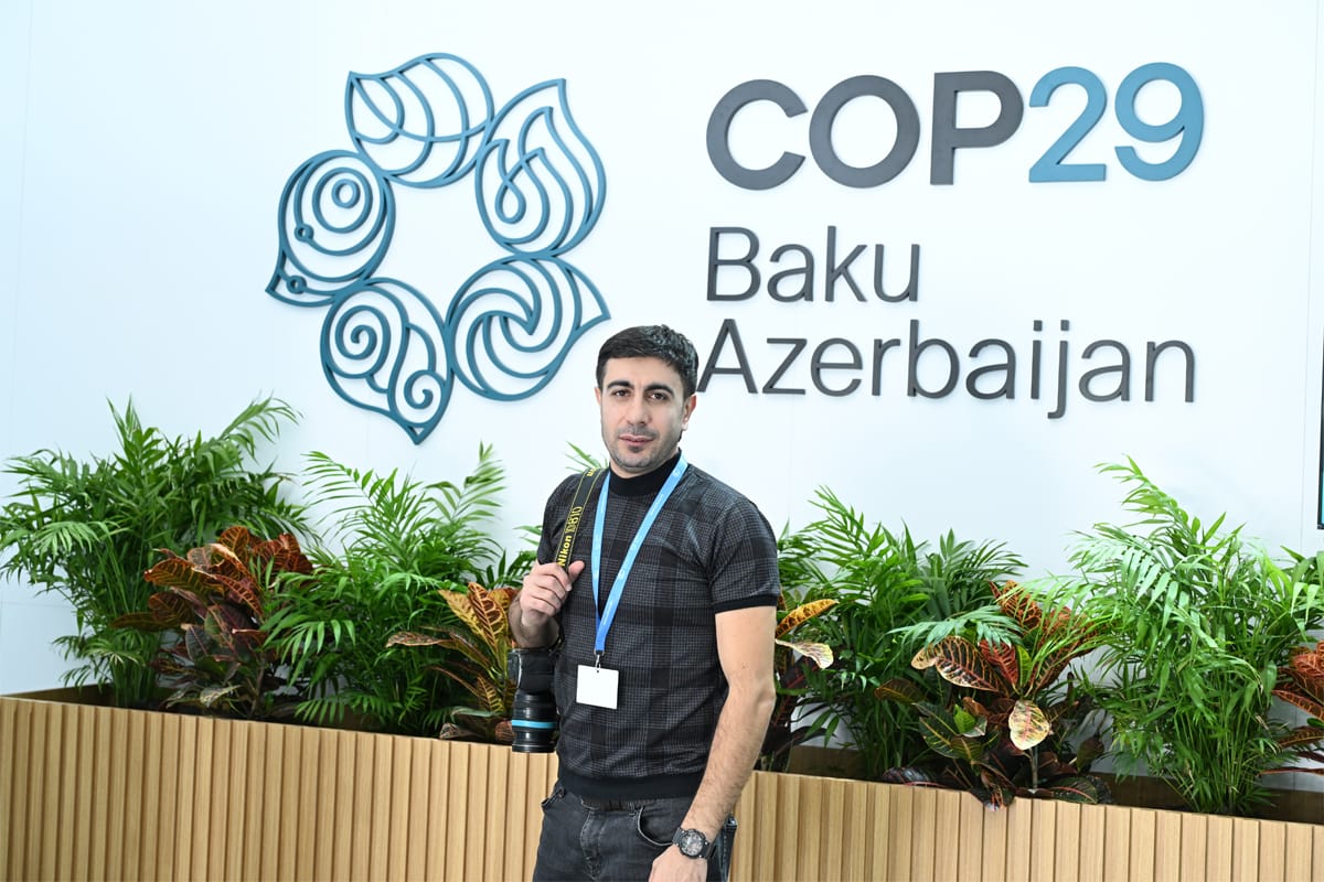 Gilavar Foto Klubunun 30-a yaxın üzvü COP29-da iştirak edib (FOTO)