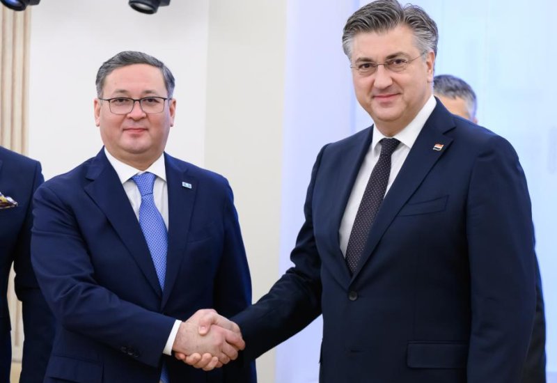 Kazakhstan, Croatia to boost diplomatic and economic ties