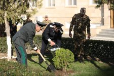 Hərbi prokuror DİN-in Daxili Qoşunlarının hərbi qulluqçuları ilə görüşüb (FOTO)