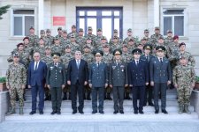 Hərbi prokuror DİN-in Daxili Qoşunlarının hərbi qulluqçuları ilə görüşüb (FOTO)