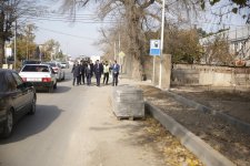 Xudat şəhərində abadlıq-quruculuq işləri davam etdirilir (FOTO)