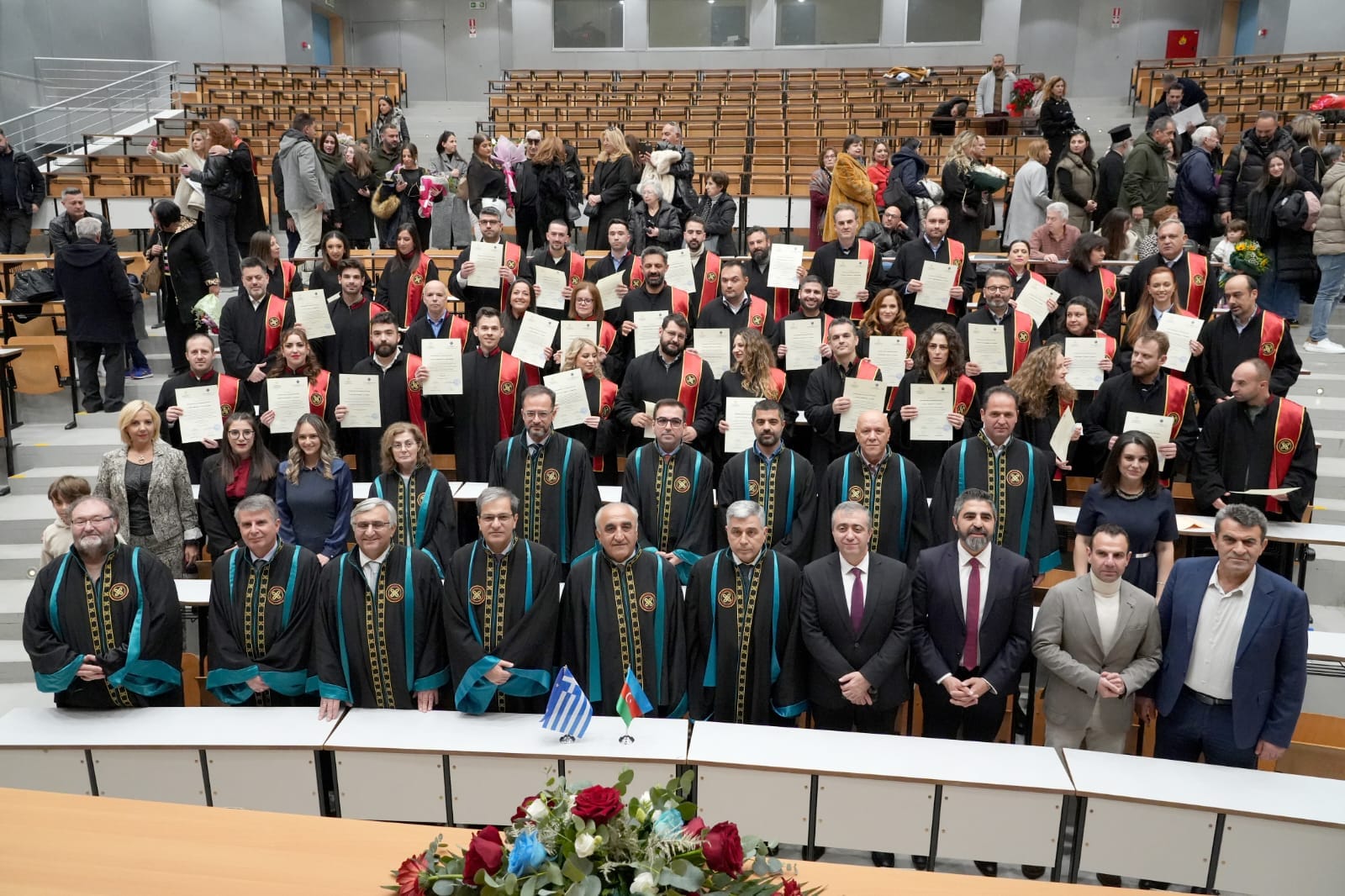 UNEC ilə Qərbi Makedoniya Universitetinin birgə magistr proqramının məzunlarına diplomlar təqdim edilib (FOTO)