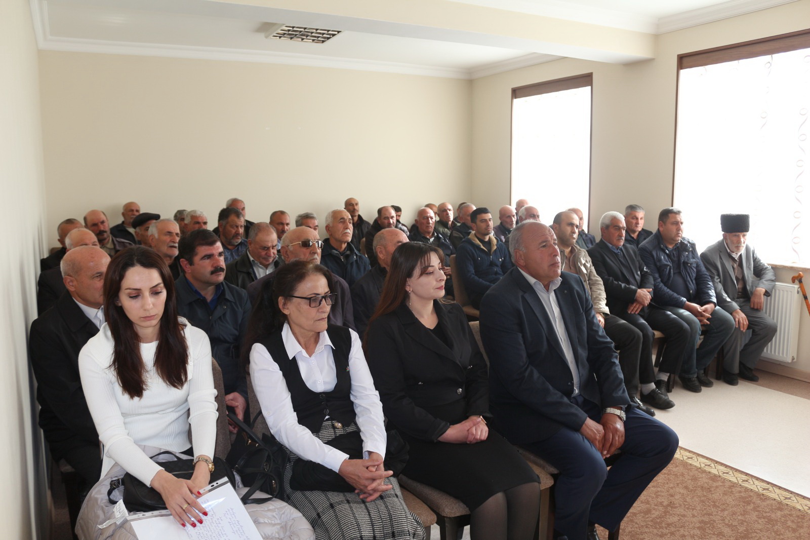 Millət vəkili Vüqar Rəhimzadə seçiciləri ilə növbəti görüş keçirib (FOTO)