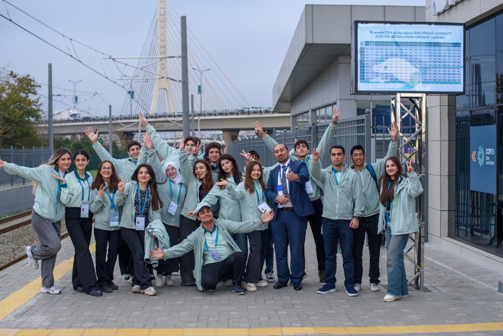 Könüllülər COP29 günlərində xidmət göstərən ADY-nin gücünə güc qatdılar (FOTO)