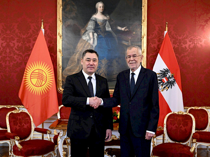 Kyrgyz, Austrian presidents discuss strengthening bilateral relations