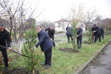 Xaçmazda növbəti səyyar qəbul və ekoloji aksiya Nərəcan kəndində keçirilib (FOTO)