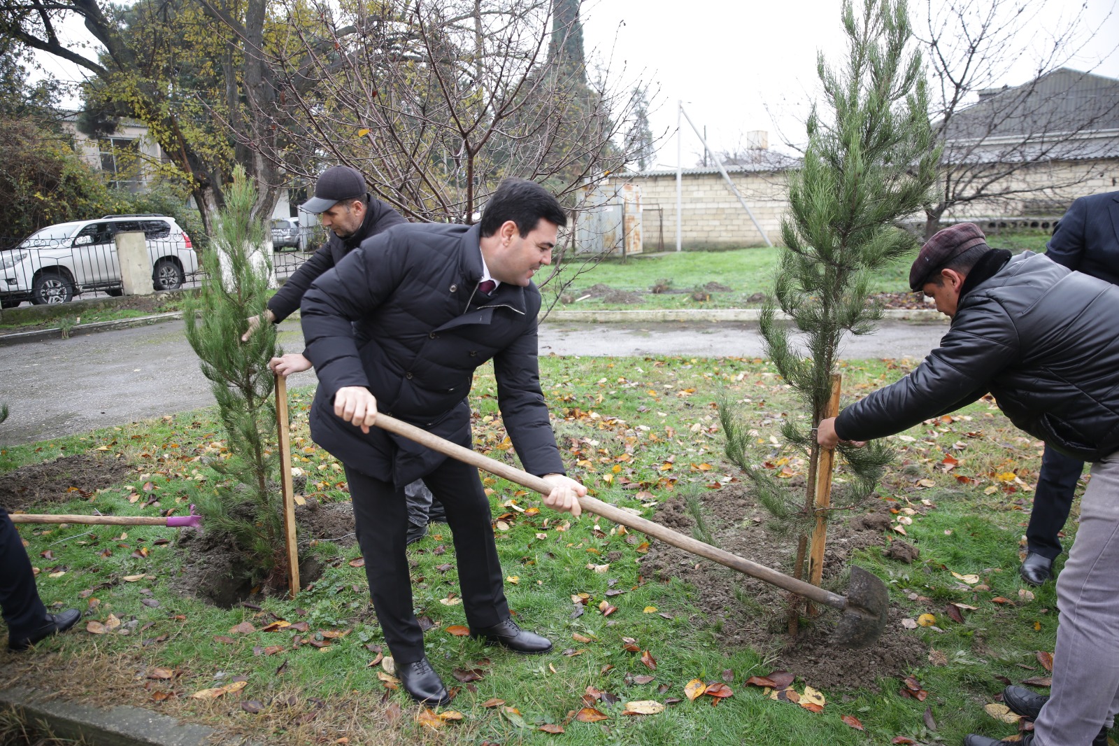 Xaçmazda növbəti səyyar qəbul və ekoloji aksiya Nərəcan kəndində keçirilib (FOTO)