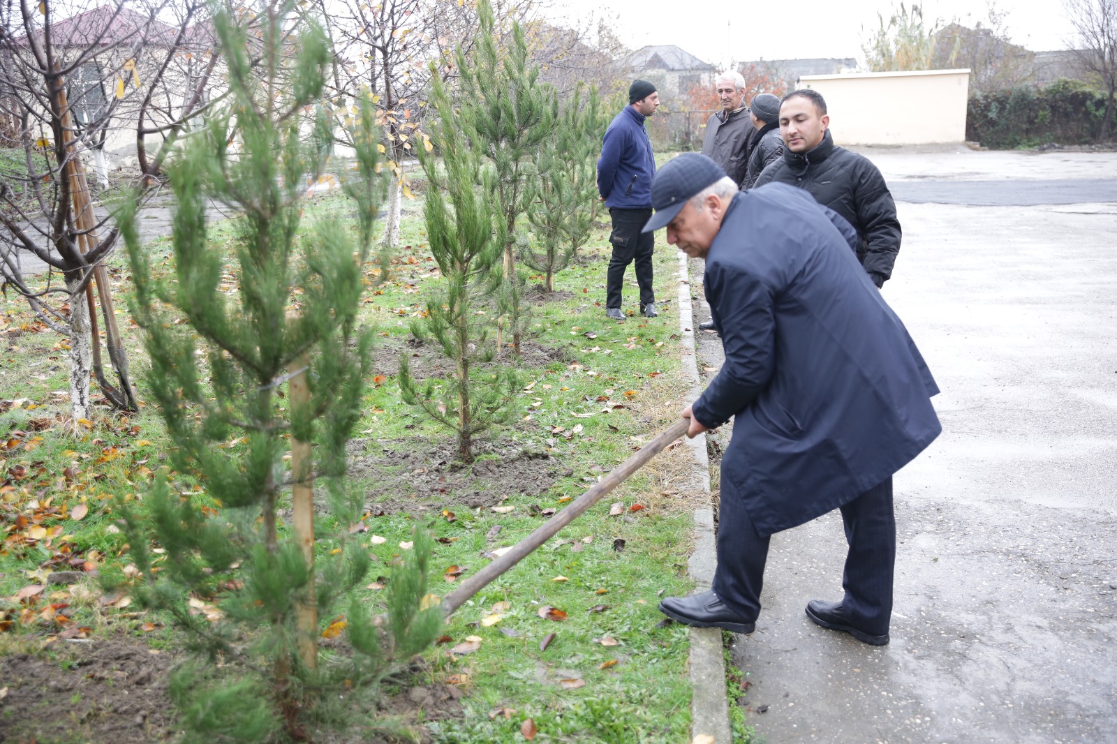 Xaçmazda növbəti səyyar qəbul və ekoloji aksiya Nərəcan kəndində keçirilib (FOTO)