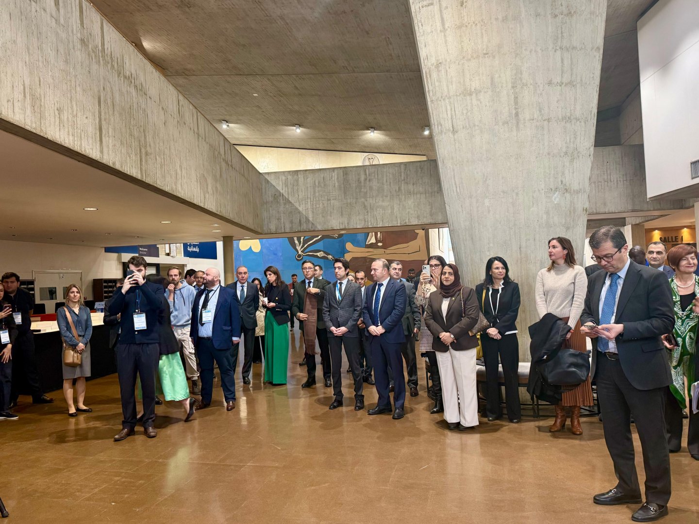 UNESCO-nun mənzil-qərargahında Azərbaycanlı rəssamların “Dayanıqlı Baxış: Daha Yaşıl Gələcək üçün İncəsənət” adlı sərgisi keçirilir (FOTO)