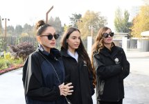 President Ilham Aliyev, First Lady Mehriban Aliyeva, and their family members attend inauguration of Central Botanical Garden (PHOTO/VIDEO)