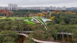 President Ilham Aliyev, First Lady Mehriban Aliyeva, and their family members attend inauguration of Central Botanical Garden (PHOTO/VIDEO)